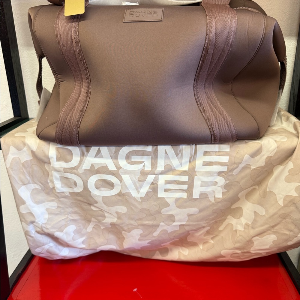 Dagne Dover Taupe Tote Bag